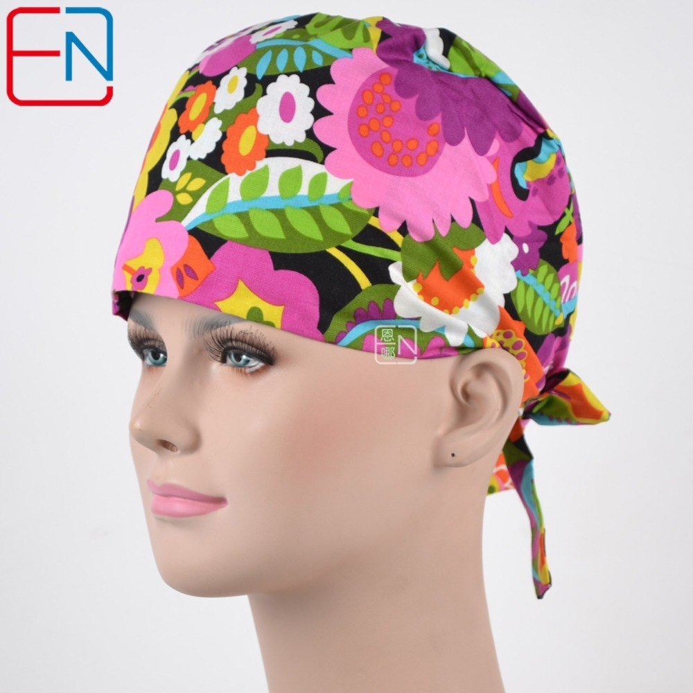 NEW Matin long hair surgical cap doctors and nurses 100% cotton free shipping