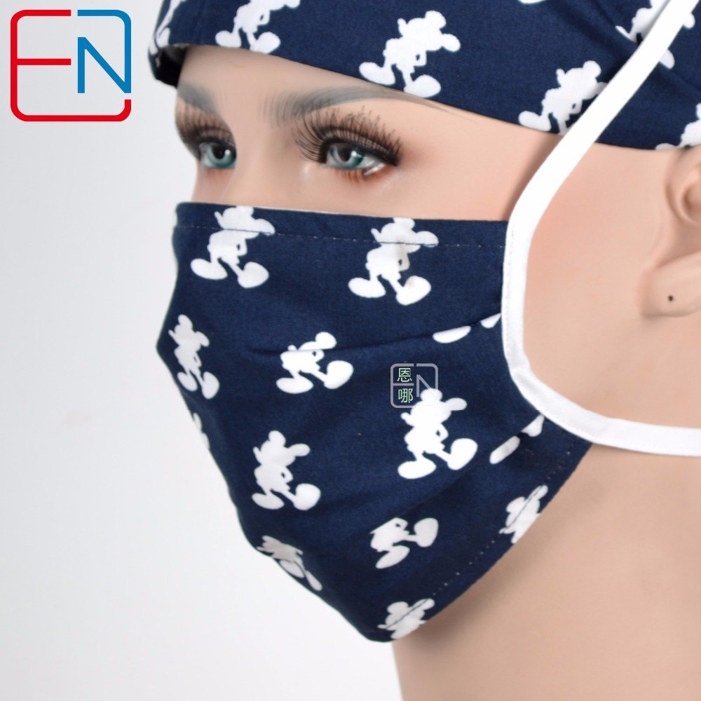 100% COTTON Unisex Surgical caps with sweatband for short hair only