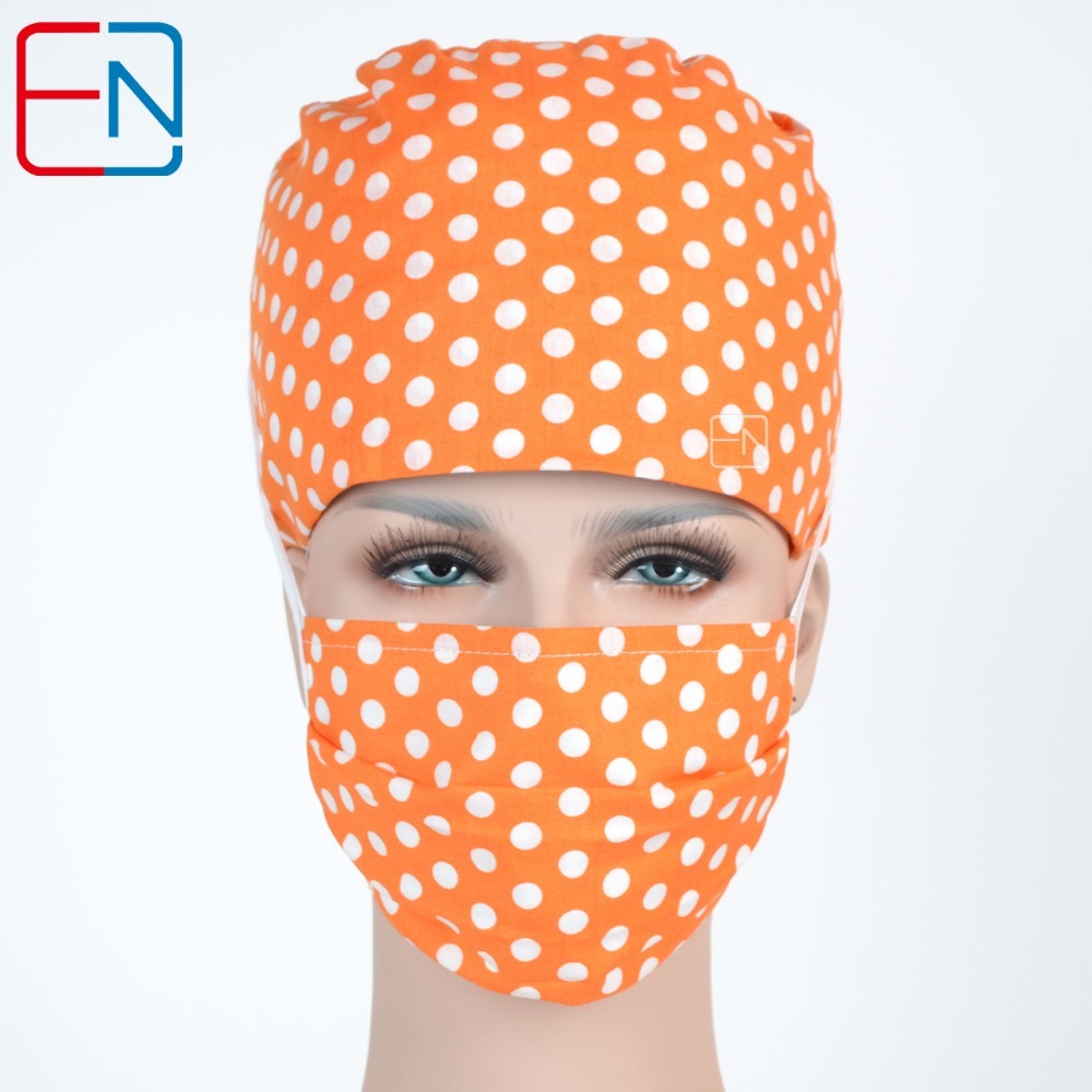 New  long hair surgical cap  for long hair doctors and nurses 100% cotton mei yi
