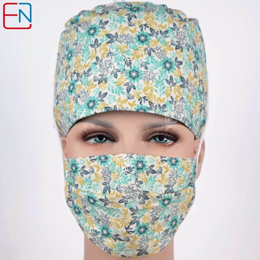 New 180413 Hennar brand unisex surgical caps  medical caps