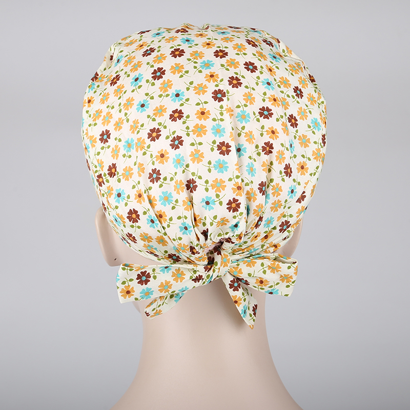 surgical scrub caps ,lab caps,skull caps WITH SWEATBANDS in yellow
