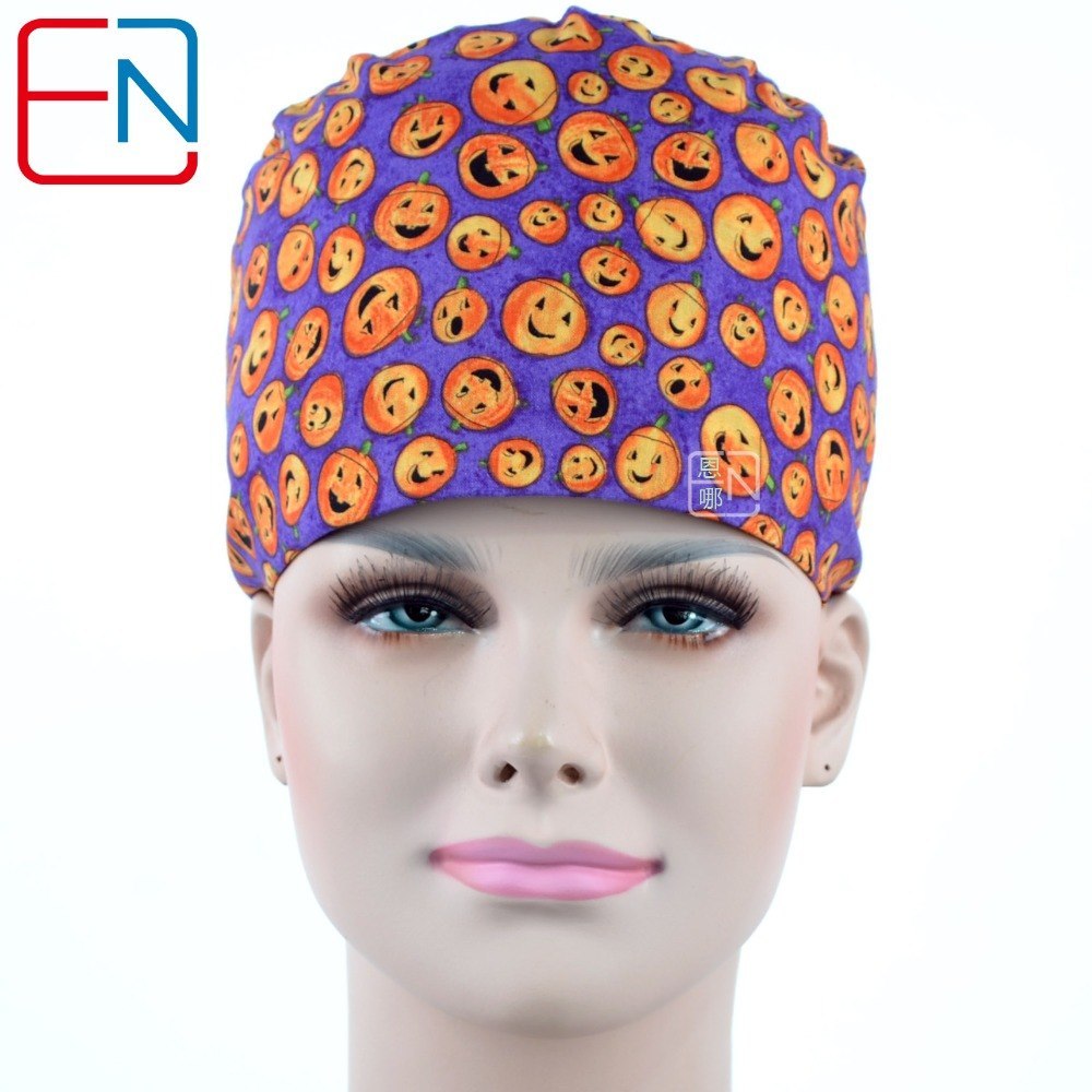 surgical scrub caps for long hair doctors and nurses