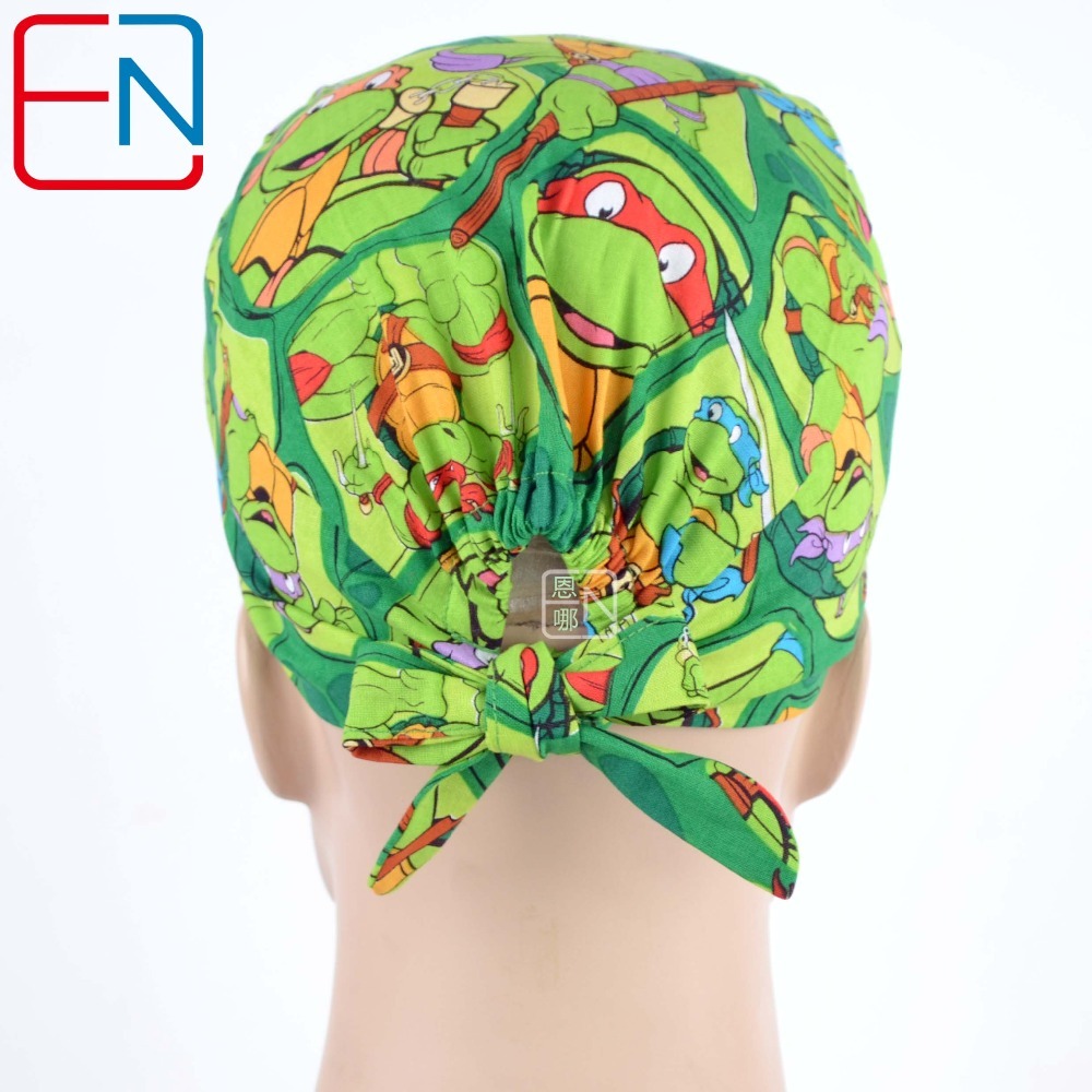 unisex surgical caps 100% cotton with sweatbands Knight