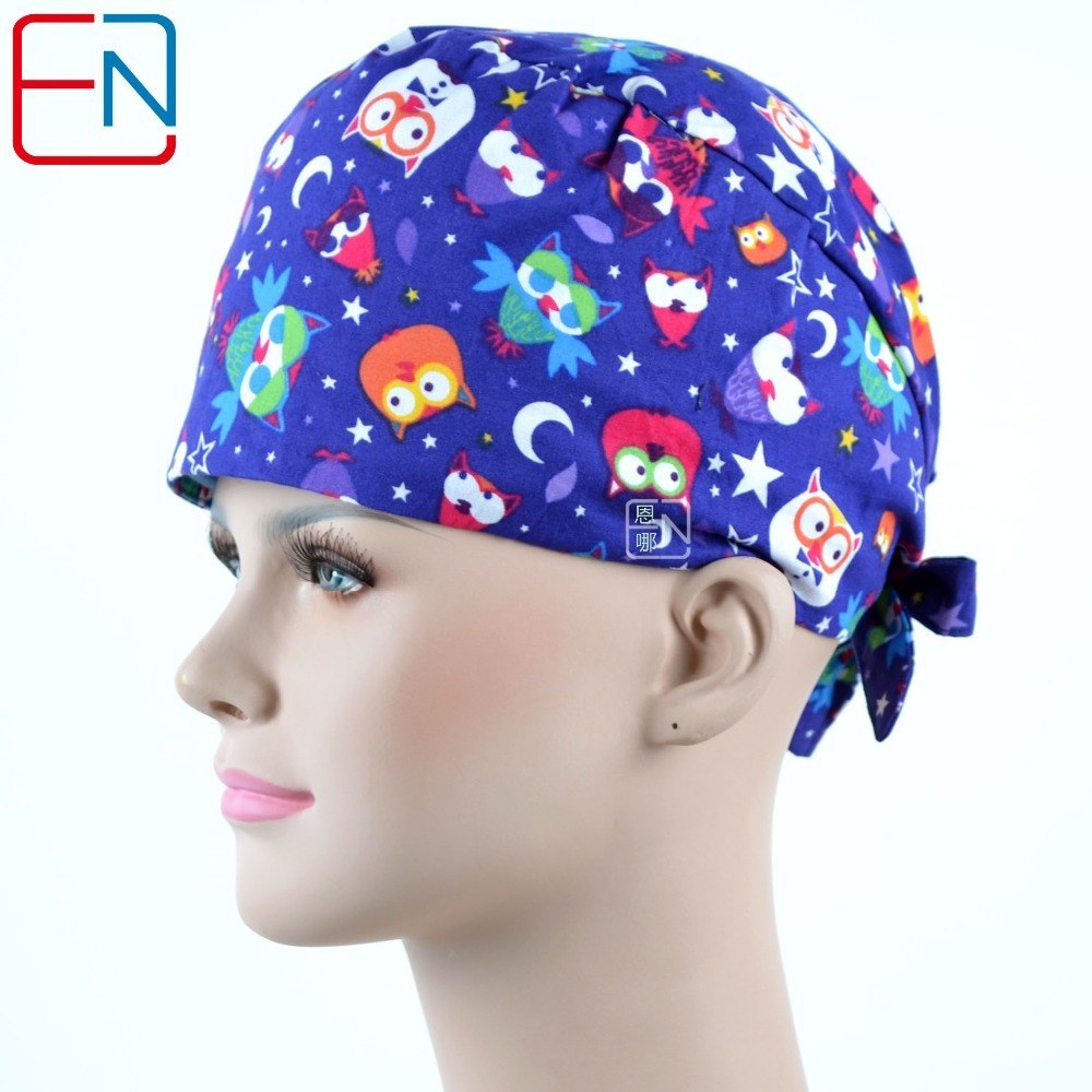 unisex  Surgical caps with sweatband for short hair only