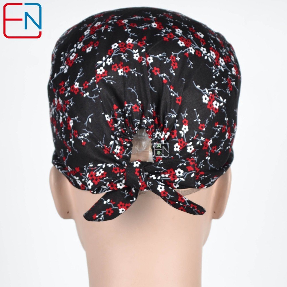 high quality medical caps in black 1005 cotton