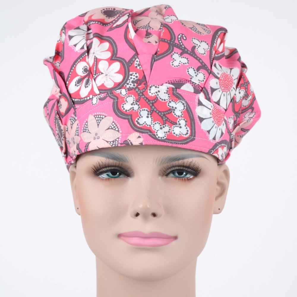 Big sales,Promotion medical bouffant caps 18 designs for choice,cheaper price ,good quality surgical bouffant caps