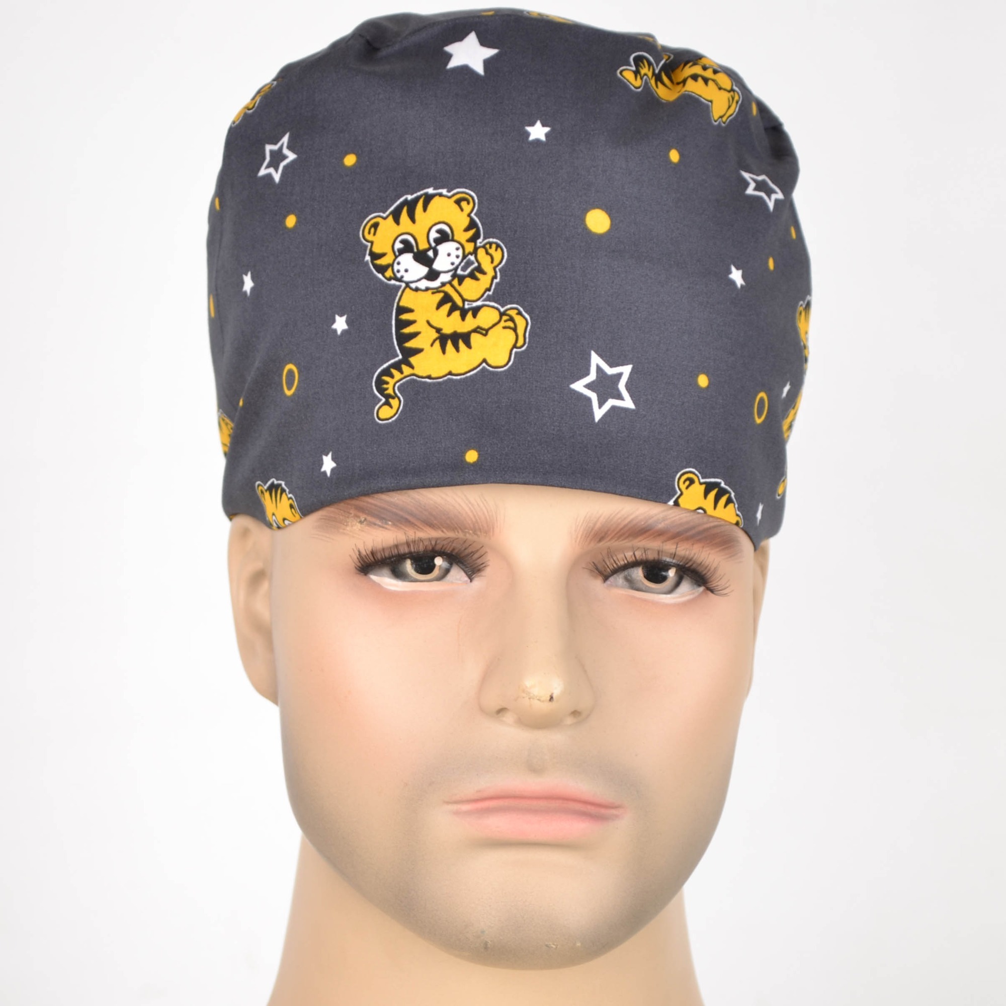 Unisex scrub caps ,100% cotton Medical caps for men