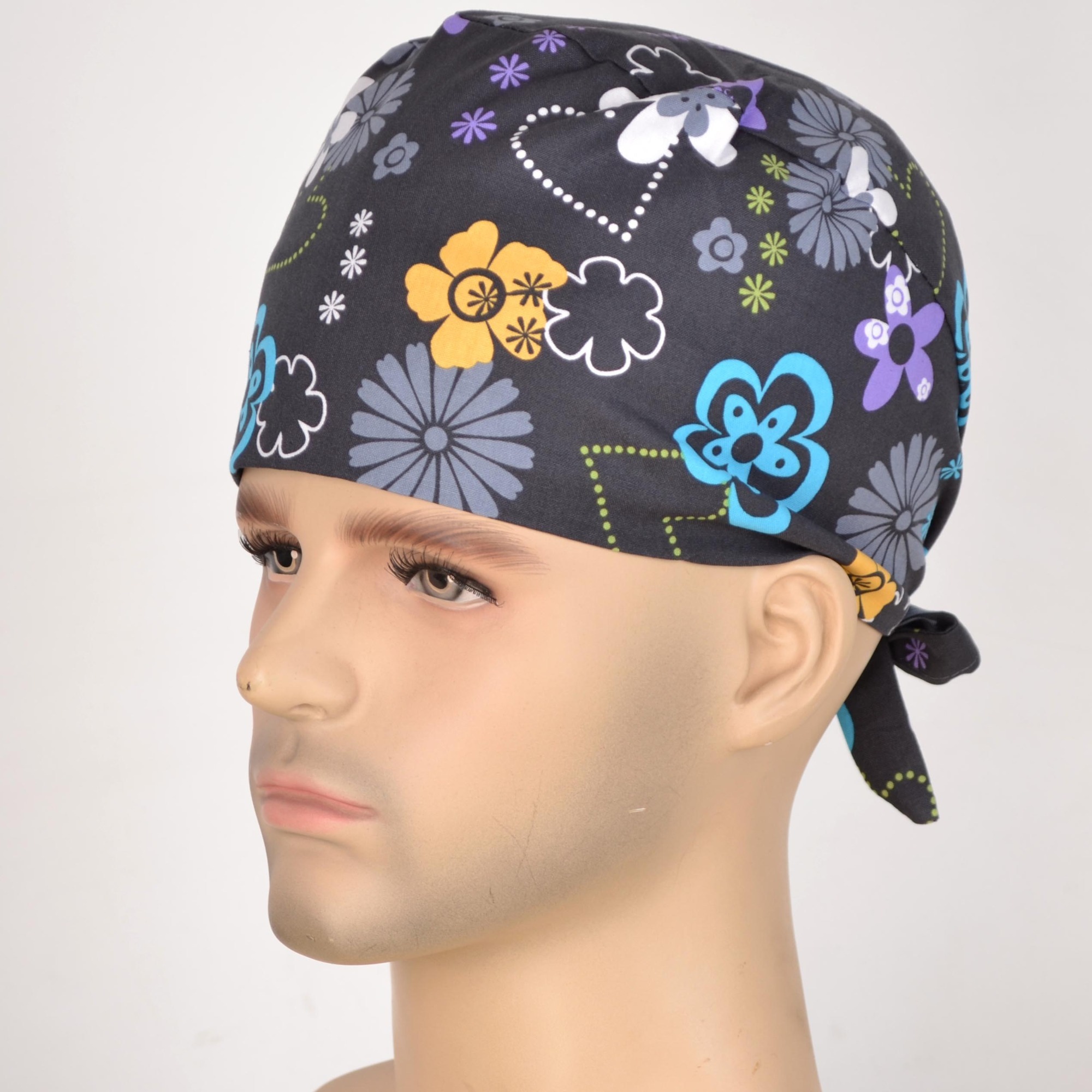 Surgical caps doctors and nurses cap and printed cotton cap