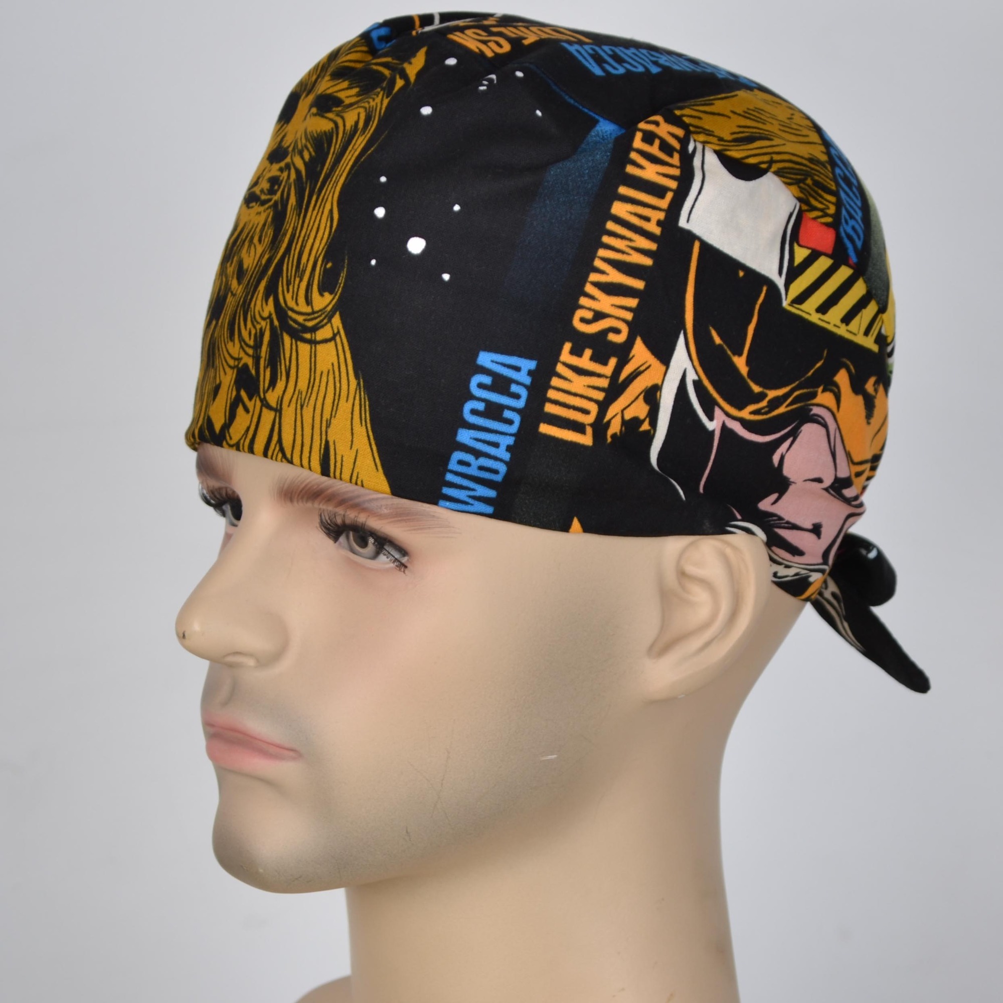 new unisex surgical caps 100% cotton with sweatbands planes
