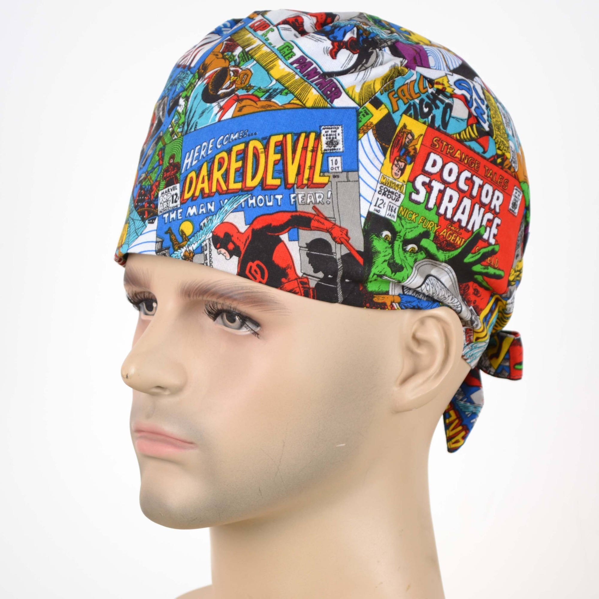 surgical caps men in brown medical caps
