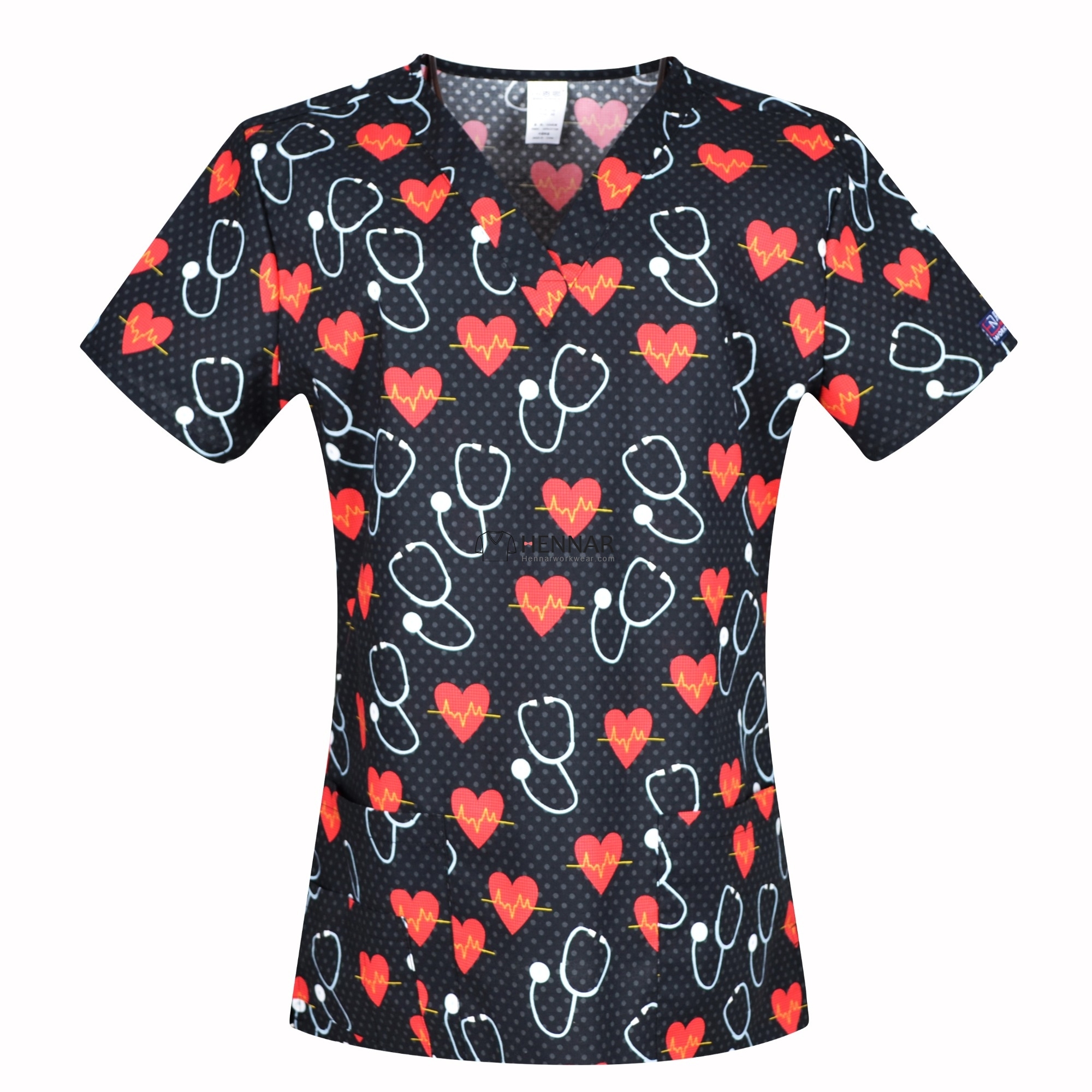 10 Prints Hennar medical scrubs nursing scrubs women scrubs nurse medical uniformes medicos para mujer Scrub Tops