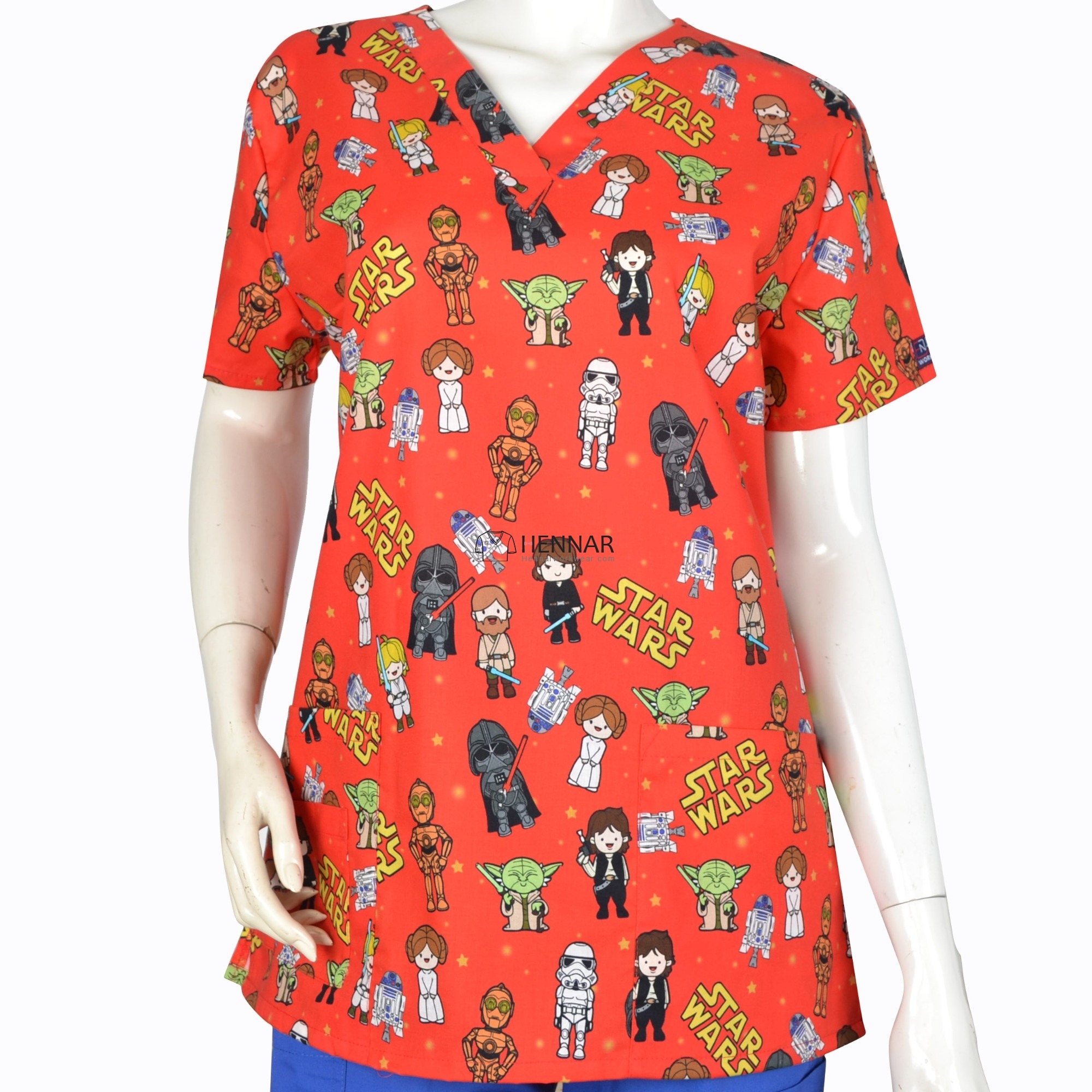 10 Prints Hennar medical scrubs nursing scrubs women scrubs nurse medical uniformes medicos para mujer Scrub Tops