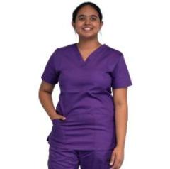 Eggplant Purple 100% Cotton