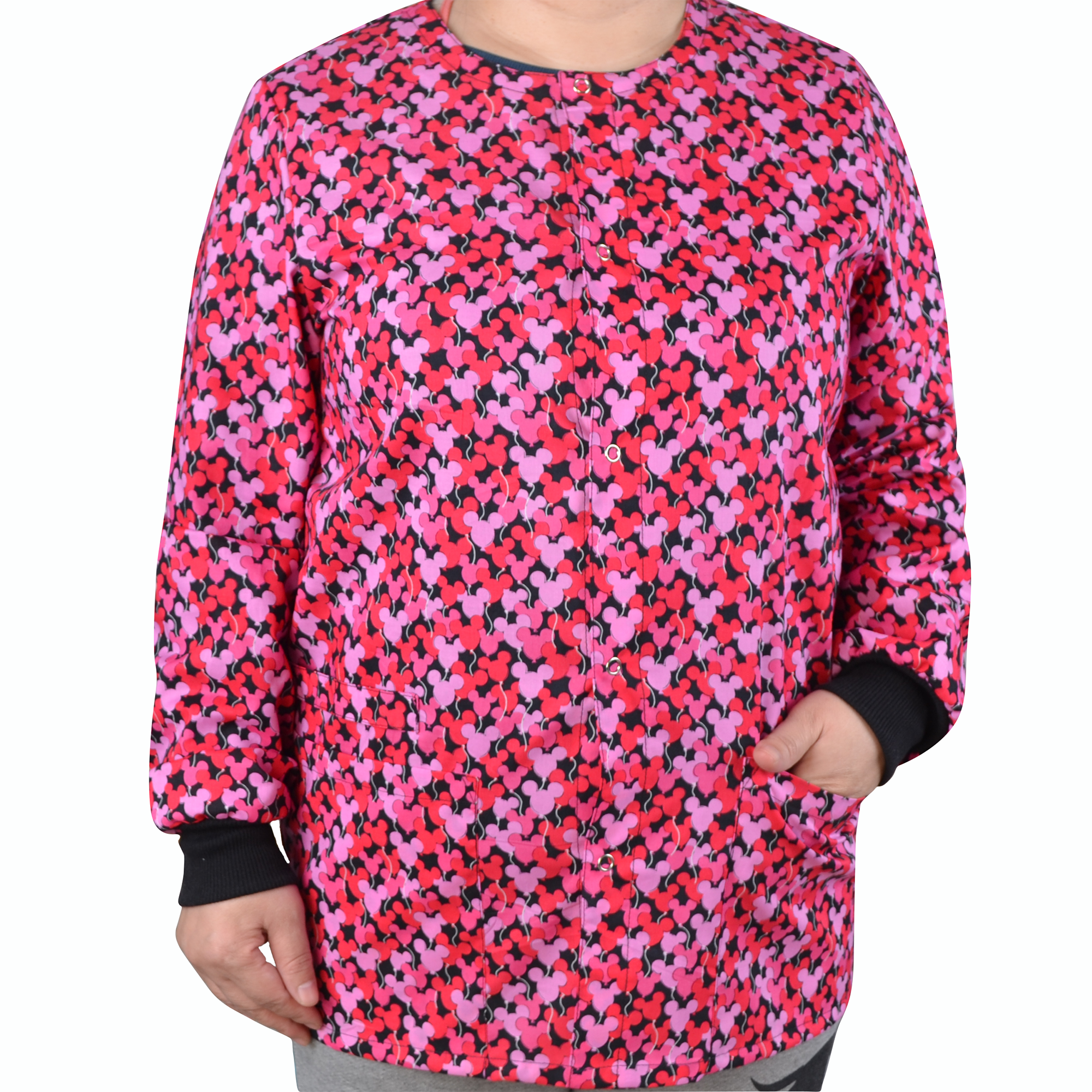 Women 100%  Medical Scrub Jackets XXS-4XL