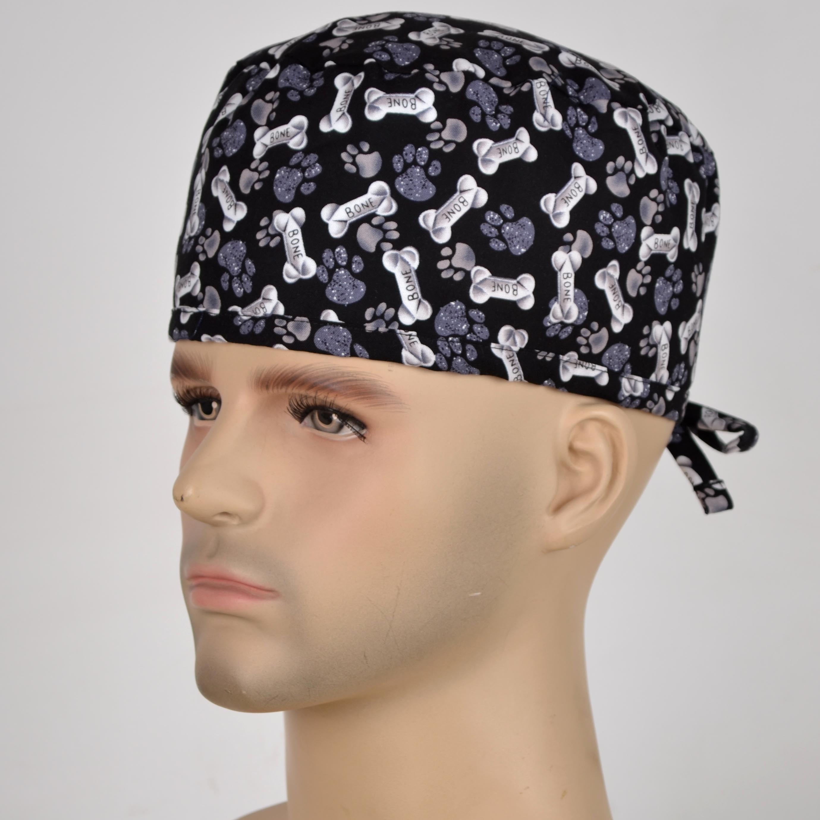 Stripes Style Men medical caps one size  9 Prints in this link