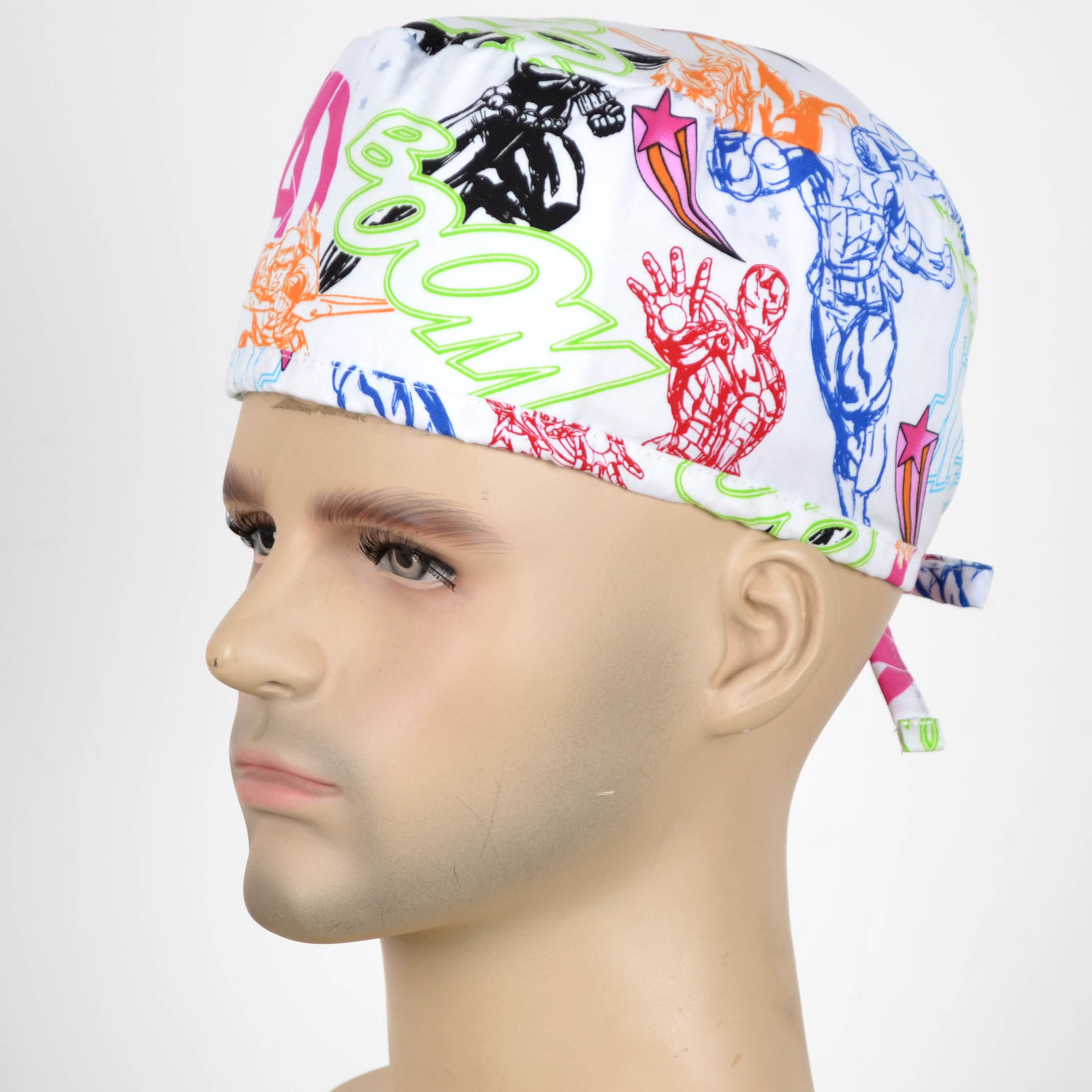 Stripes Style Men medical caps one size  6 Prints in this link