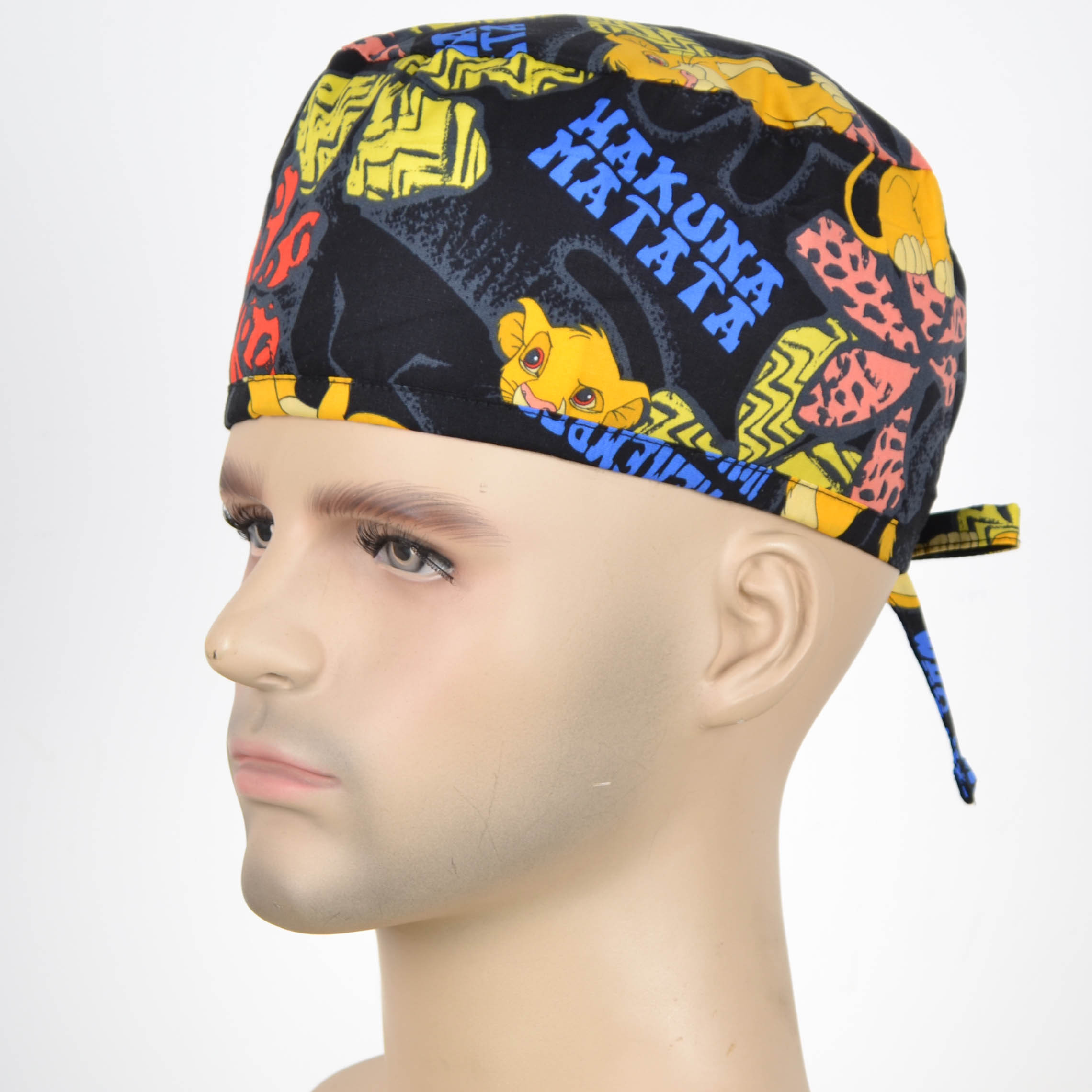 Stripes Style Men medical caps one size  6 Prints in this link