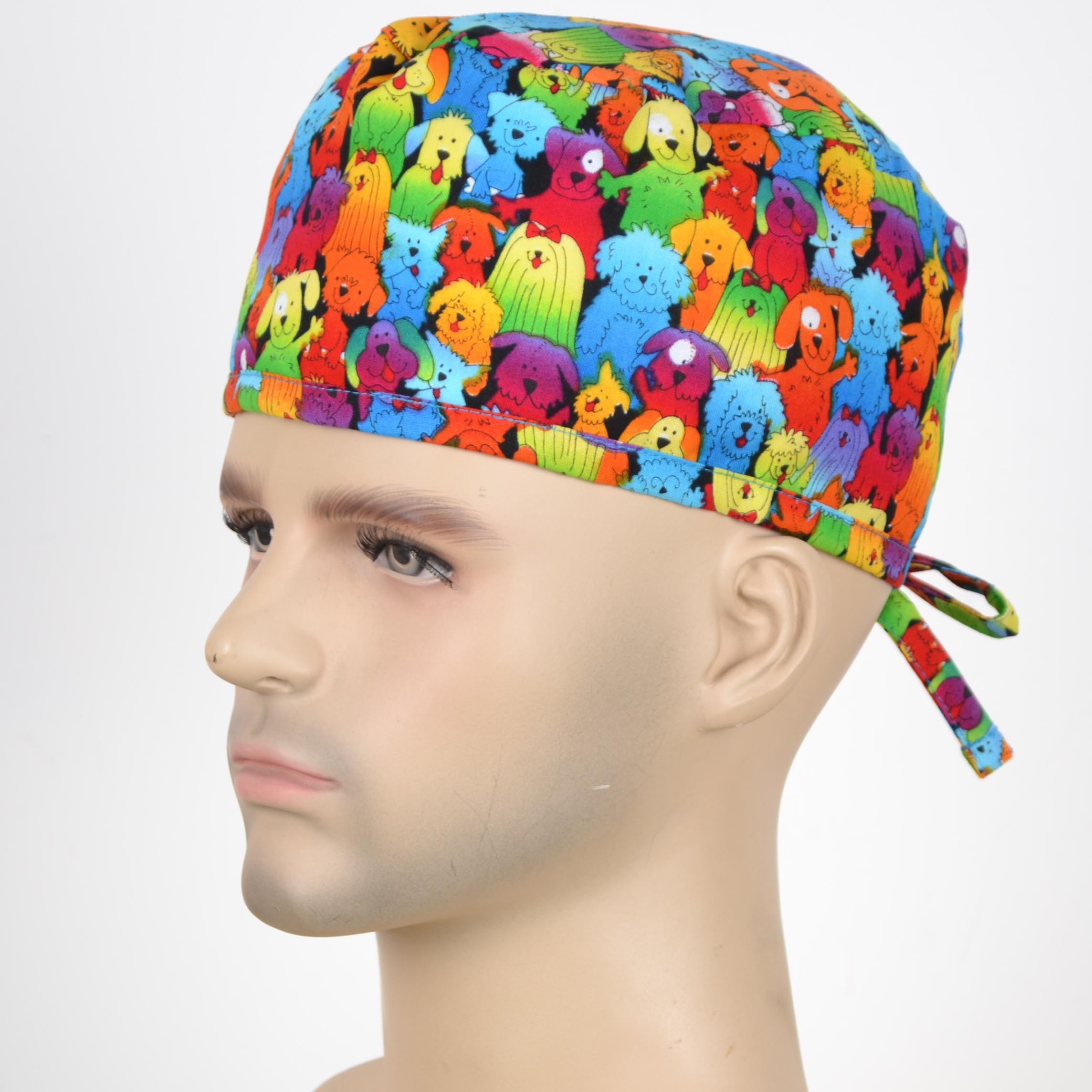 Stripes Style Men medical caps one size  6 Prints in this link