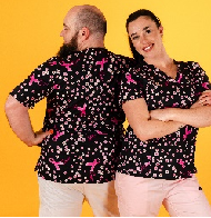 Men Medical Uniforms,Camouflage Colour Scrub Tops in 100% Cotton