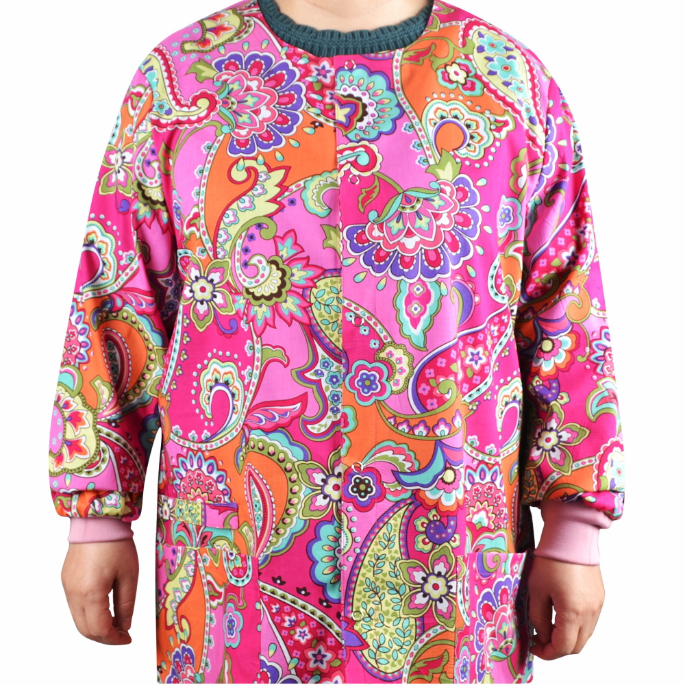 Snap Front Women Medical Scrub Jackets XXS-4XL