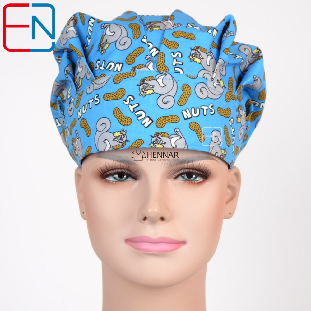 Hennar Medical Bouffant Scrub Caps