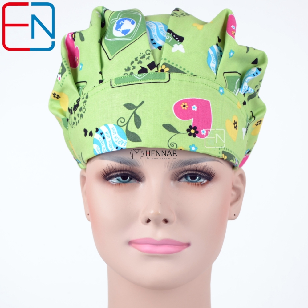 Hennar Medical Bouffant Scrub Caps