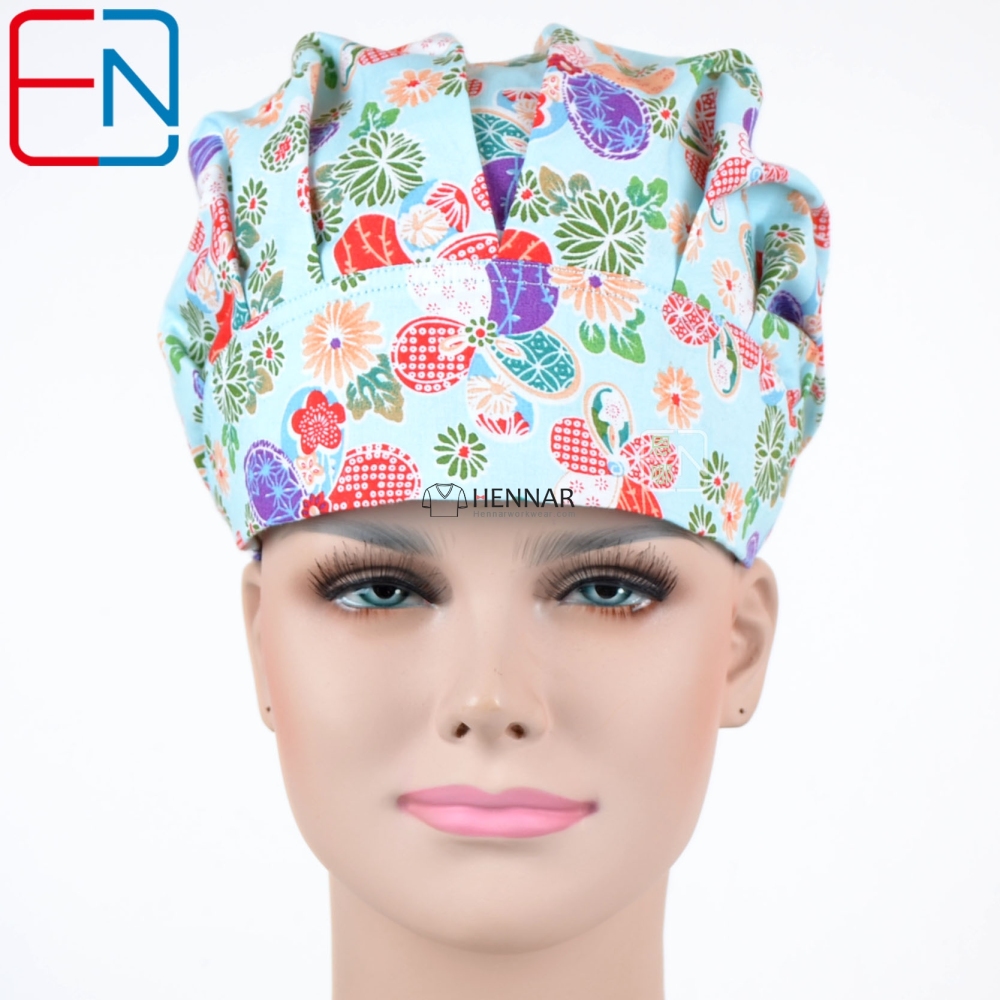 Hennar Medical Bouffant Scrub Caps