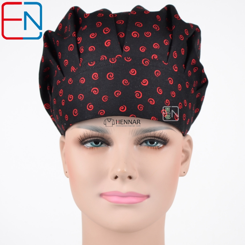 Hennar Medical Bouffant caps in 100% Cotton