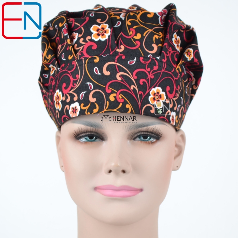 Hennar Medical Bouffant caps in 100% Cotton
