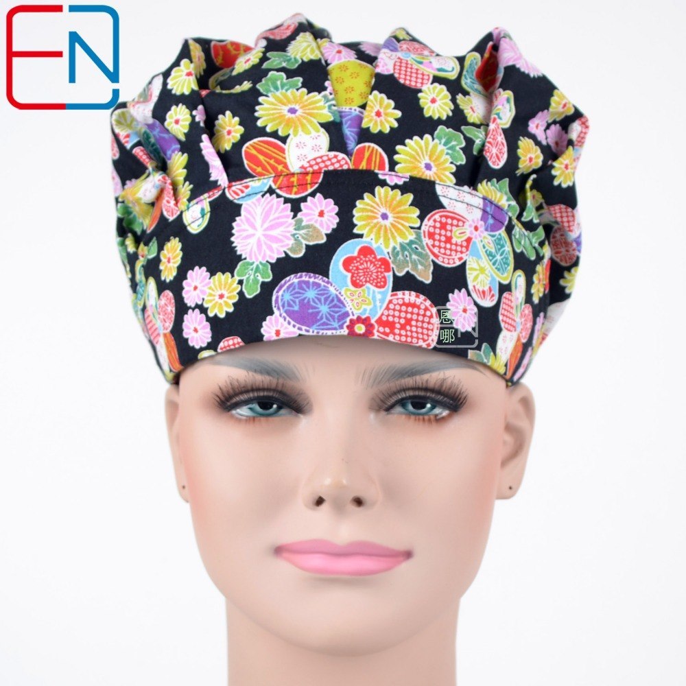 Hennar Medical Bouffant caps in 100% Cotton