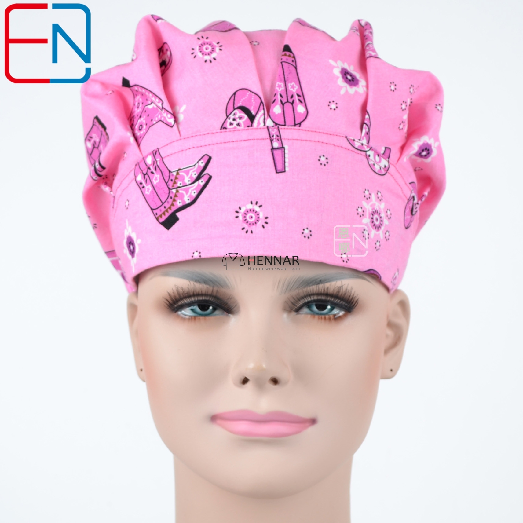 Hennar Medical Bouffant Scrub Caps