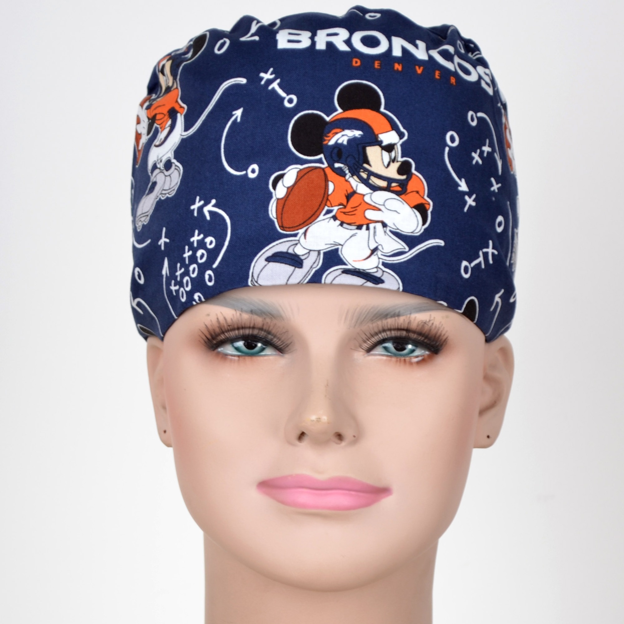 Hennar Unisex Medical Scrub Caps in 100% Cotton S and M for Choice,Cartoon 3