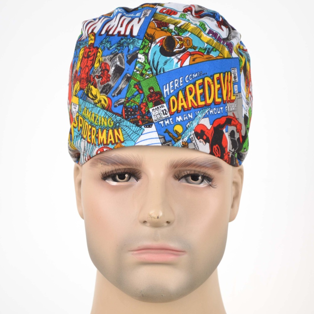 Hennar Medical Scrub Caps for Men and Women