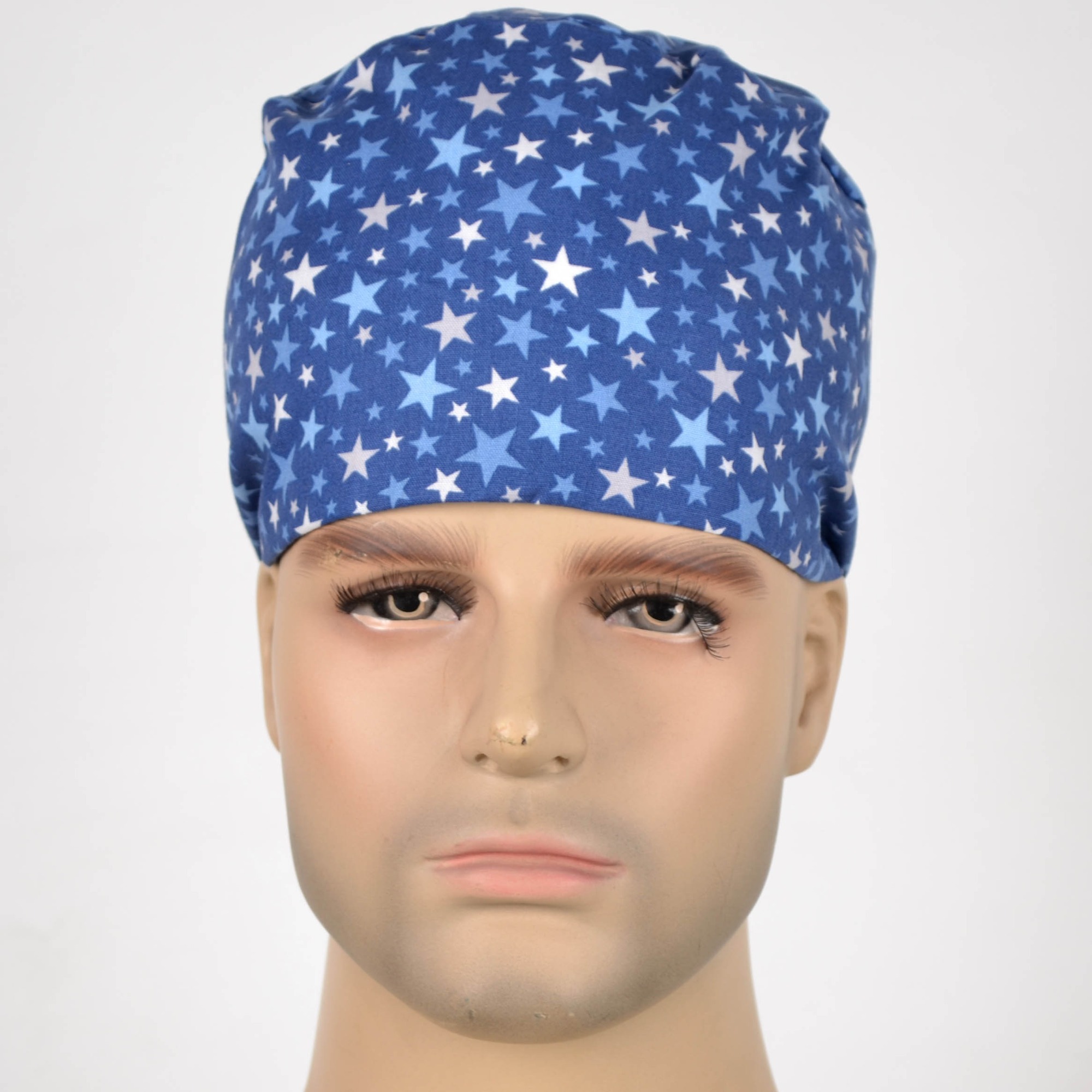Hennar Medical Scrub Caps in Different Shapes 100% Cotton With Sweatband