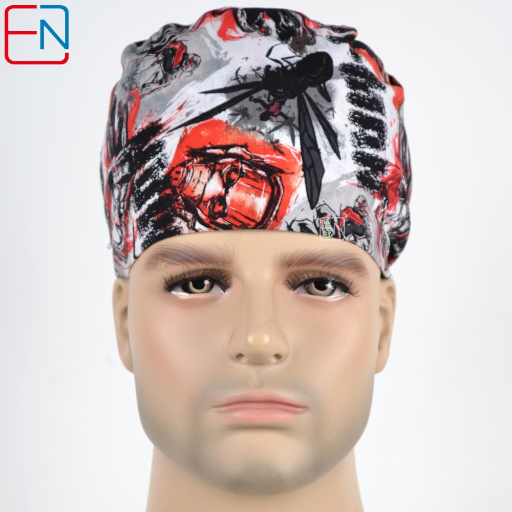 Hennar Medical Scrub Caps for Men and Women