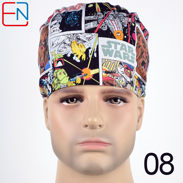 Hennar Medical Scrub Caps for Men and Women