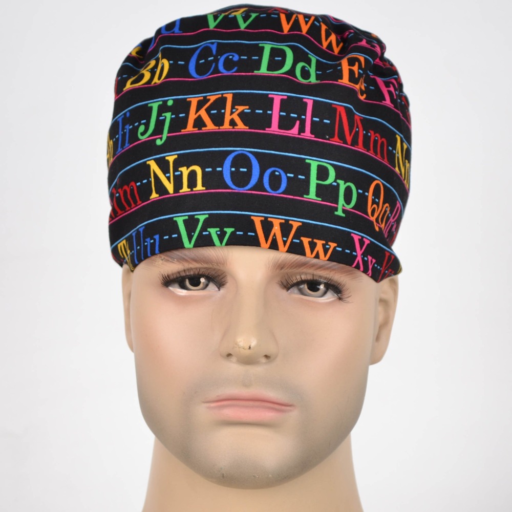 Hennar Unisex Medical Scrub Cap In 100% Cotton