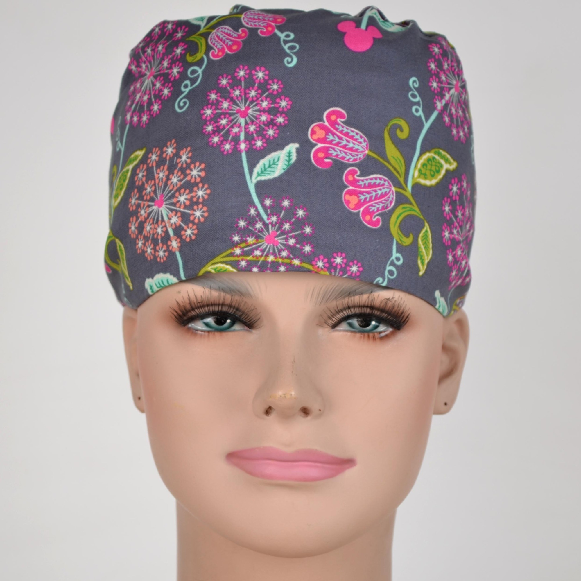 Hennar brand unisex surgical caps/hat 100% Cotton Medical Scrub Caps