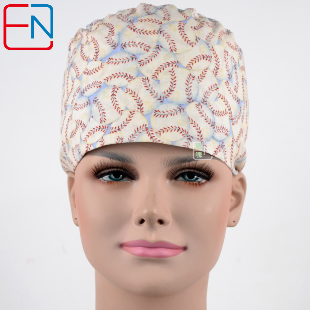 Hennar Unisex Medical Scrub Cap In 100% Cotton