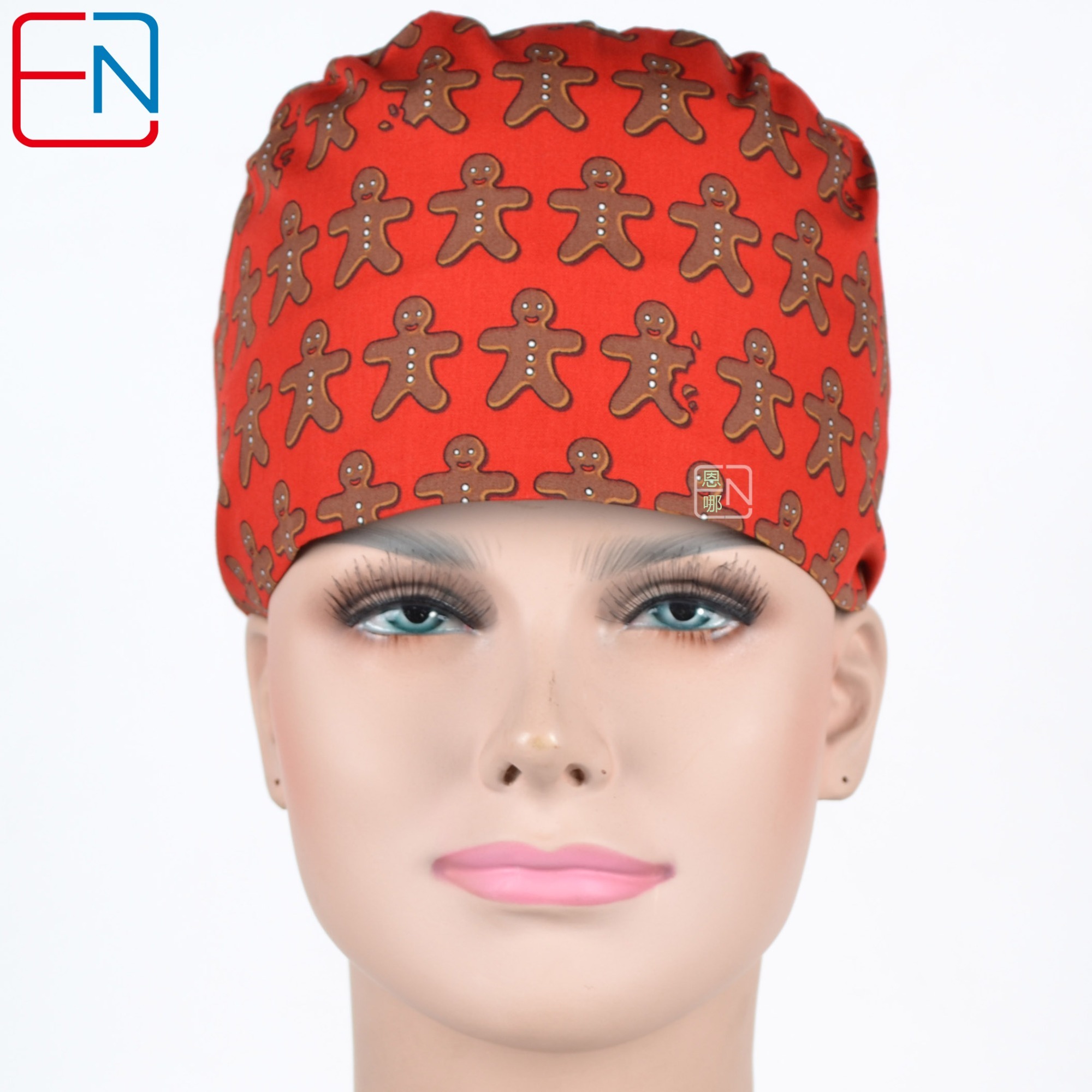 Hennar Medical Scrub Caps With Holiday Prints