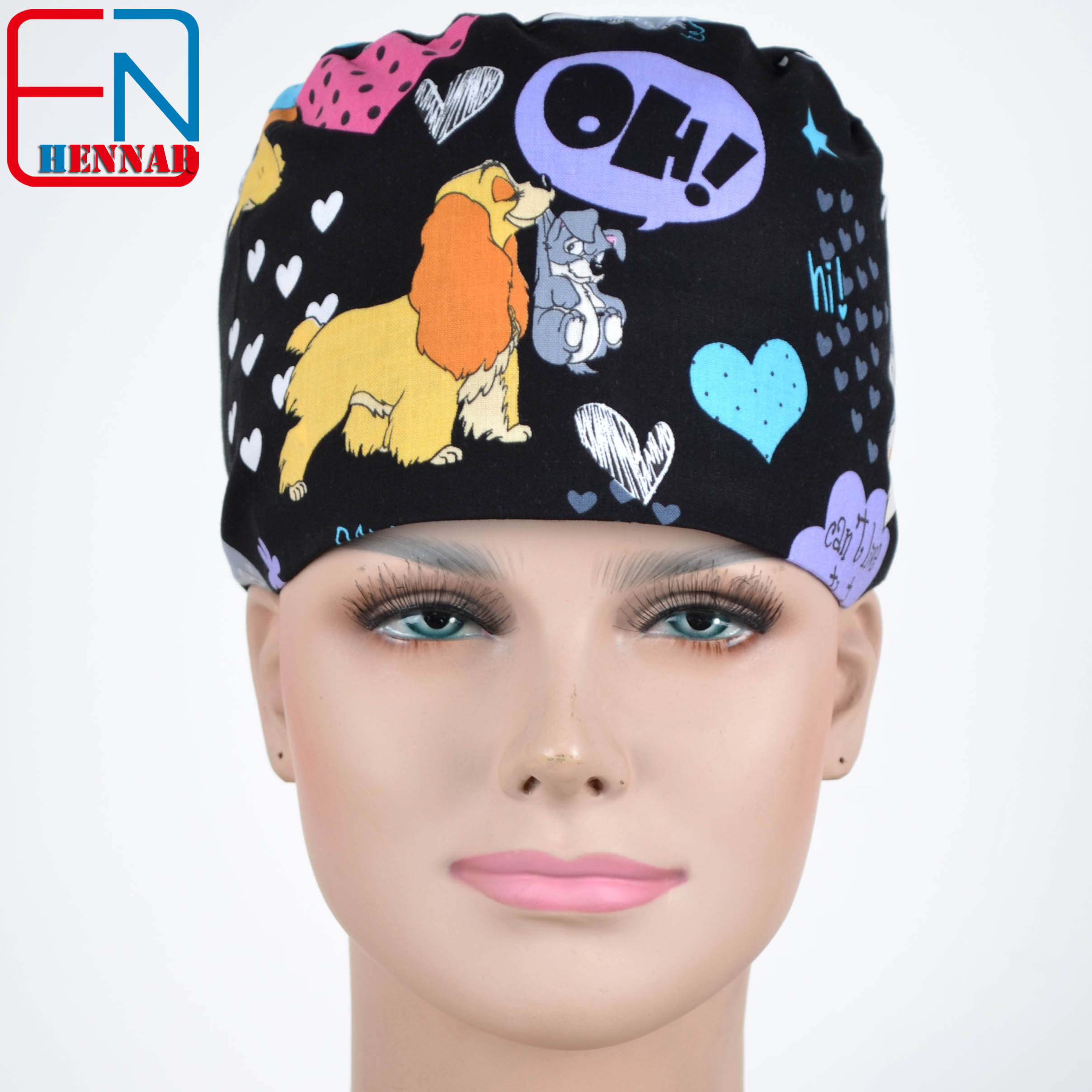 Hennar Vet Doctor Scrub Caps