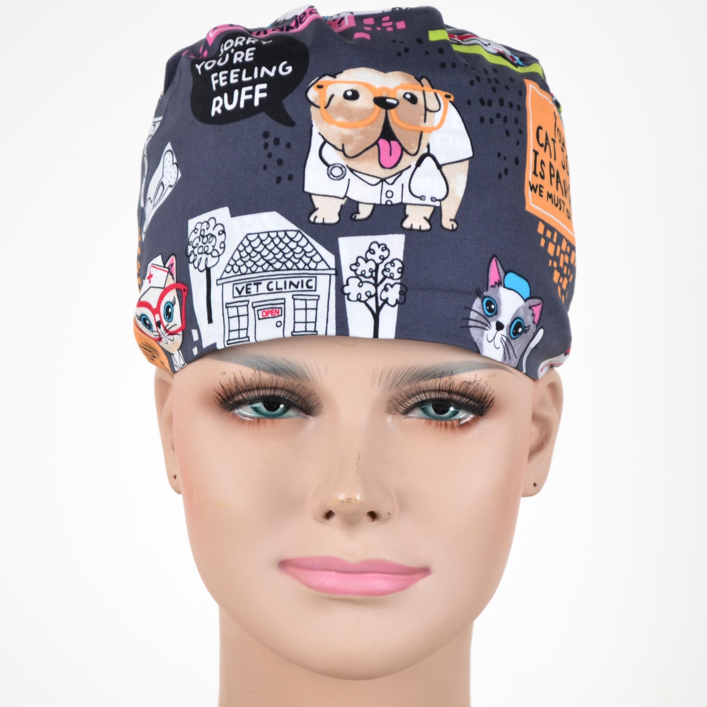 Hennar Vet Doctor Scrub Caps