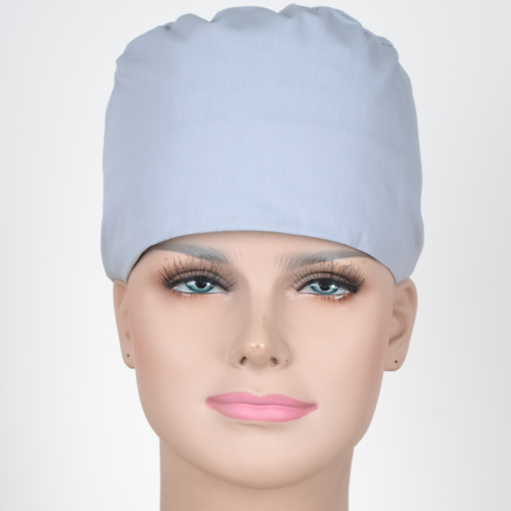 Hennar Medical Scrub Caps With Medical Fabric 65% Cotton and 35% Polyster Resistant to high temperature and chlorine bleaching