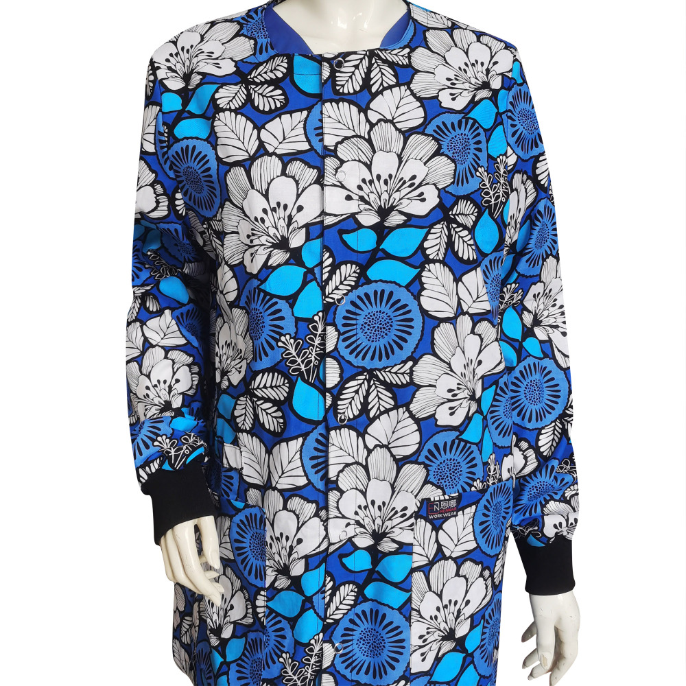 Snap Front Women Medical Scrub Jackets XXS-4XL