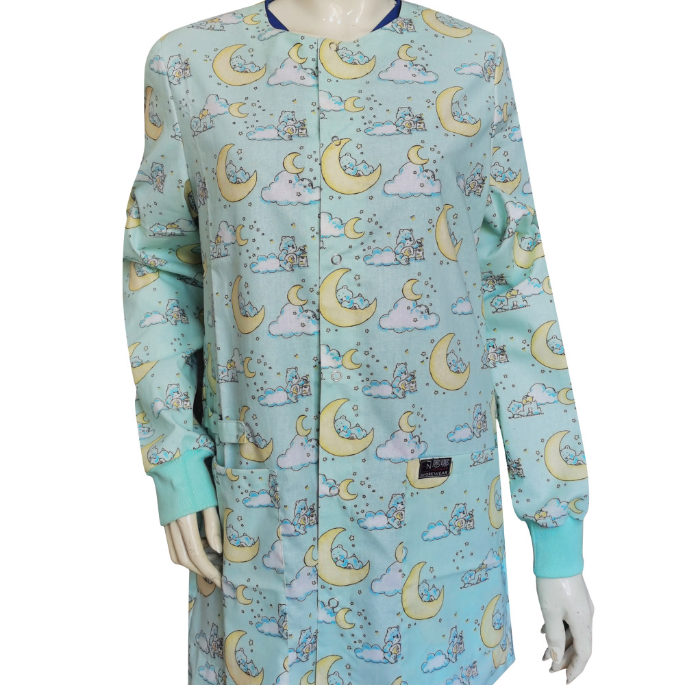 Snap Front Women Medical Scrub Jackets XXS-4XL