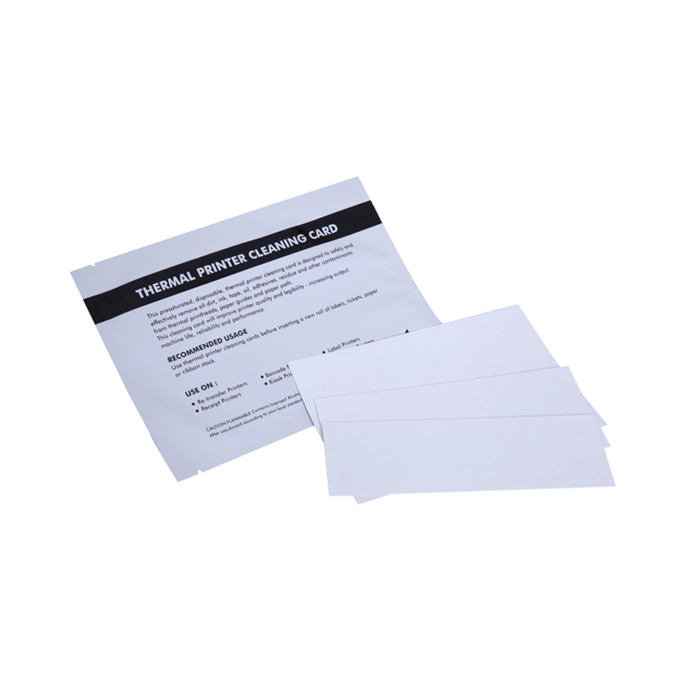 Thermal Printer Cleaning Card