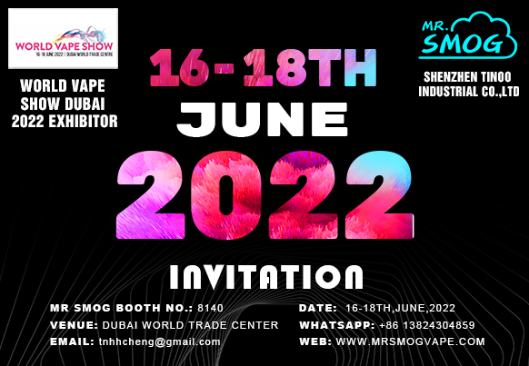 Welcome to World Vape Show 2022 Dubai UAE