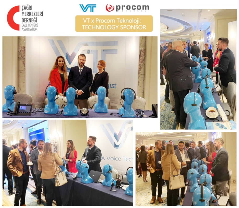 VT asistió a la cumbre de centros de llamadas tradicionales de ÇMD como patrocinador tecnológico