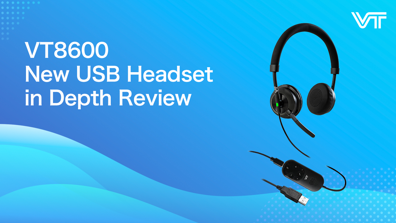 VT8600 New USB Headset in Depth Review