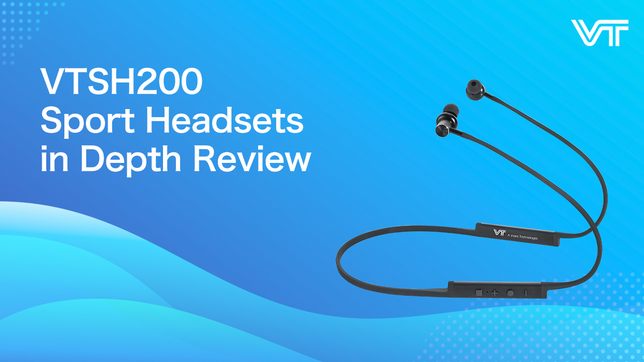 VTSH200 sport headsets in depth review